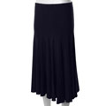 Adi Designs Women's Navy Flowing Skirt