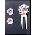 Golden State Warriors Divot Tool and Golf Ball Marker Set
