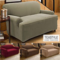 TexStyle Stretch Corduroy 1-piece Chair Slipcover