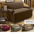 TexStyle Stretch Corduroy 1-piece T-cushion Chair Slipcover