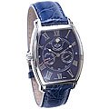 GV2 by Gevril Men's Limited Edition Blue Tonneau Moon Watch
