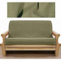 Full-size Loden Microsuede Futon Slipcover