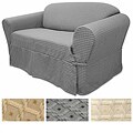 Basket Pattern Sofa Slipcover