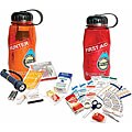 Lifeline Waterbottle 'First Aid in a Bottle' and 'Hunter in a Bottle' Kits