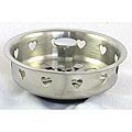 Stainless Steel 18/10 Heart Cutout Sink Stopper Plugs (Pack of 4)