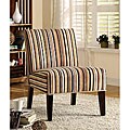 Decor Striped Print Lounge Chair