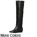 Victoire Women's 'Varielle' Over-the-knee Wedge Boots