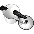 Chef's Design 10.9 Quart / 10.3-liter Steel Pressure Cooker