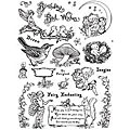 Crafty Secrets 'Fairyland' Clear Art Stamps