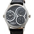Akribos XXIV 'Quasar' Men's Dual Time Quartz Watch