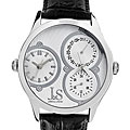 Joshua & Sons Men's Quartz Dual Time Watch