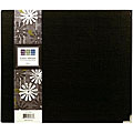 We R Linen 12x12 Onyx 3-ring Binder