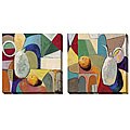 Bailey 'Still Life with Fruit' Oversized Canvas Art Set