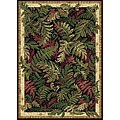 Machine-woven Forest Area Rug (5'2 x 7'2)
