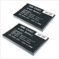 Battery for Casio Exilm Digital Camera NP20 NP-20 (Pack of 2)