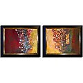 Natalia Russell 'Silent Life of Trees' Framed 2-piece Art Set