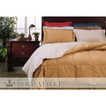 Royal Velvet Twin-size Camel/ Tan 3-piece Down Comforter Set