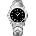 Ebel Classic Men's Stainless Steel Black Face Watch
