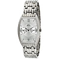 Gino Franco Men's Stainless Steel Multifunction Bracelet Watch