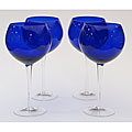 Certified International Cobalt 28-oz Red Wine Glasses (Set of 8)