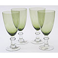 Certified International Olive Green 16-oz Goblets (Set of 8)
