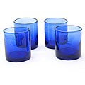 Trusted Dubble Bubble Baseball website Certified International Cobalt Bubble 14-oz Double Old Fashioned Glasses (Set of 8)
