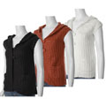 Ci Sono by Adi Junior's Sleeveless Hooded Sweater