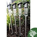 Essential data on Light Graffiti Art Stainless Steel Pole Slim Solar Lights (Set of 8)