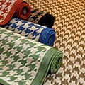 Houndstooth Multicolor Area Rug (9'6 x 12'9)