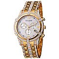 Wittnauer Goldplated Crystal Men's Chronograph Watch