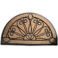 Tulips Half-round Door Mat (1'6 x 2'6)