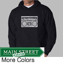 Los Angeles Pop Art Men's Boom Box Hoodie