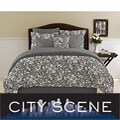 Free inviting article on Mini Cd Radio Jukebox City Scene Ebony Floral 3-piece Mini Duvet Set