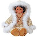 Collectible Hookah Important Knowledgebase Tradition Collectible 20-inch 'Kanosak' Porcelain Doll