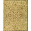 Handmade Majesty Light Brown/ Beige Wool Rug (12' x 15')