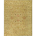 Handmade Majesty Light Brown/ Beige Wool Rug (12' x 18')
