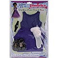 Springfield Collection Purple 18-inch Doll Party Dress Set