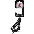 Black Leather Barb Wire 36