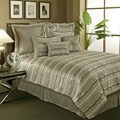 Sherry Kline 'Stretta' 6-piece Spa Blue Comforter Set