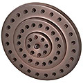 Victorian Bronze Trio Showerhead