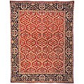Heirloom hand-knotted Treasures Kerman Wool Rug (6' x 9')
