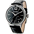 Haurex Italy Men's Grand Class Leather Strap Watch
