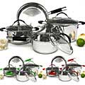 Free inviting roadmap on Classic Jukebox Rocklin Classic 18/10 Stainless Steel 7-piece Cookware Set