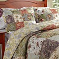 Blooming Prairie King-size Bedspread Set