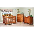 DaVinci Rivington 4-in-1 Crib with Toddler Rail in Oak
