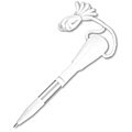 Parker Slinger White Ball Point Pen (Pack of 6)