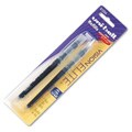 Uniball Vision Elite Blue/ Black Ink Refills (Pack of 12)