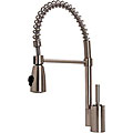 Fontaine Modern Spring Brushed Nickel Kitchen Faucet