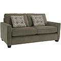 Calabria Graphite Grey Chenille Apartment Sofa