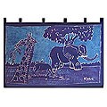 'Roaming Free' Batik Wall Hanging (Ghana)